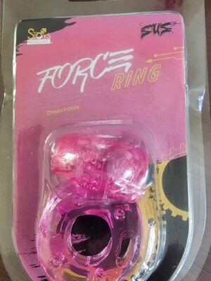 PINK FORCE RING – ANILLO DESECHABLE ESTIMULADOR ELÉCTRICO – ROSA