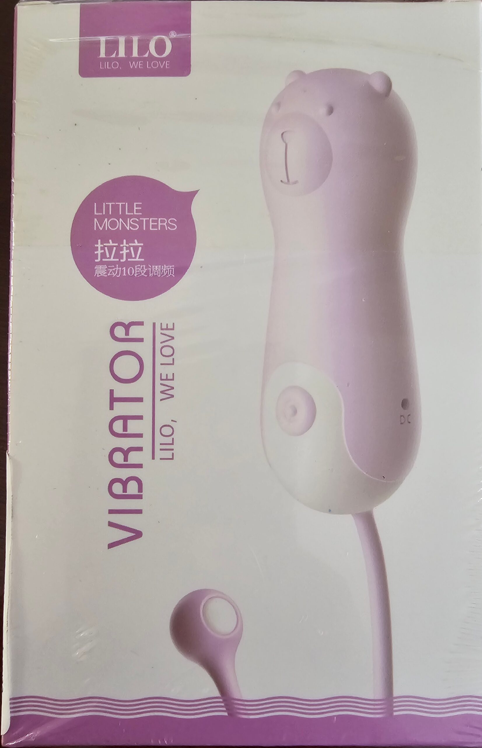 LILO WE LOVE VIBRATOR OSO – PURPLE