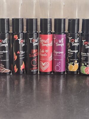TOUT TEMPS – VARIOS SABORES – 30 ML BOTTLE LUBRICANT