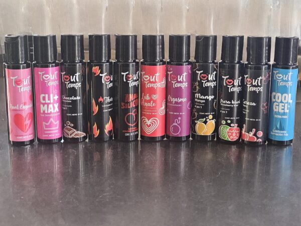 TOUT TEMPS – VARIOS SABORES – 30 ML BOTTLE LUBRICANT