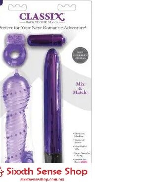 CLASSIX – ULTIMATE PLEASURE COUPLES KIT – PURPLE