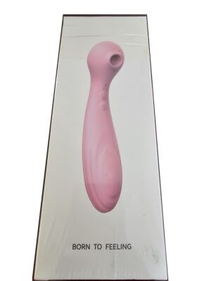 SUCCIONADOR ROSA CON VIBRACIÓN ERGONÓMICO
