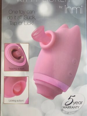 INMI – SHEGASM KITTY LICKER – 5X TRIPLE CLIT STIMULATOR