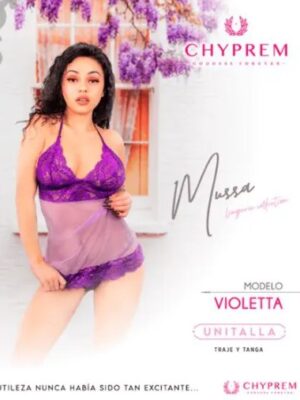 LENCERÍA CHYPREM – MODELO VIOLETTA – MUSSA COLLECTION