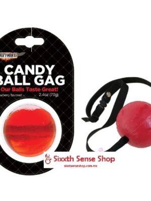CANDY BALL GAG – STRAWBERRY