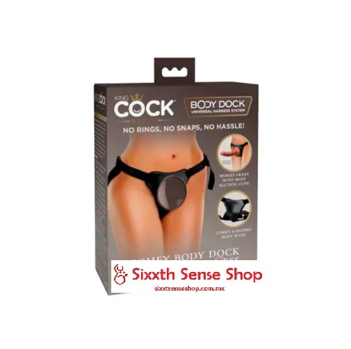 Captura de pantalla 2025-07-07 143952 KING COCK ELITE COMFY BODY DOCK STRAP-ON HARNESS